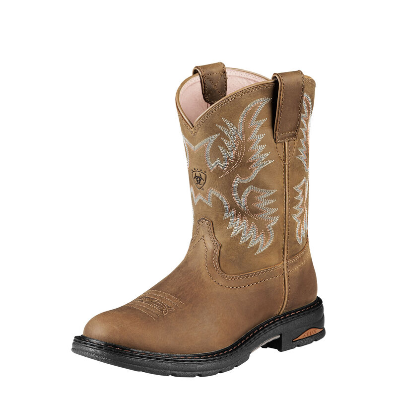 Ariat Tracey Composite Toe - Naisten TummanRuskea Työsaappaat ( MWDIHA-291 )